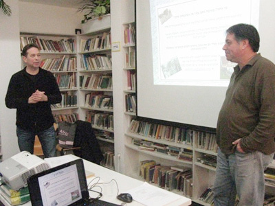 Zack Oryan (left) and Hanoch GrizitzkyZack Oryan (left) and Hanoch Grizitzky
